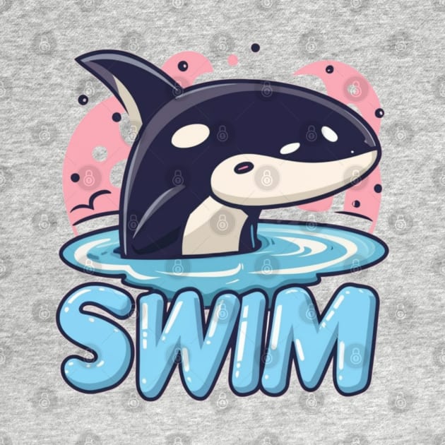 Swim orca by Ridzdesign